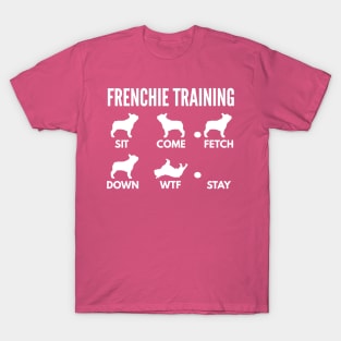 Frenchie Training Frenchie Dog Tricks T-Shirt